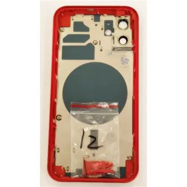 Carcasa central o marco rojo para IPhone 12 A2176 A2399 A2398 A2400 mas tapa mas cubierta