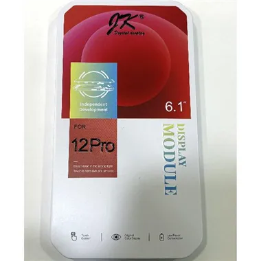 Pantalla LCD INCELL iPhone 12 A2403 A2172 A2402 A2404 iPhone 12 Pro A2407 A2341 A2406 A2408 JK FHD mas tactil negro