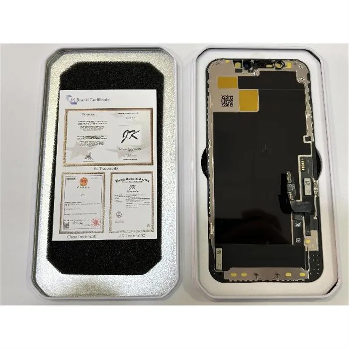 Pantalla LCD INCELL iPhone 12 A2403 A2172 A2402 A2404 iPhone 12 Pro A2407 A2341 A2406 A2408 JK FHD mas tactil negro