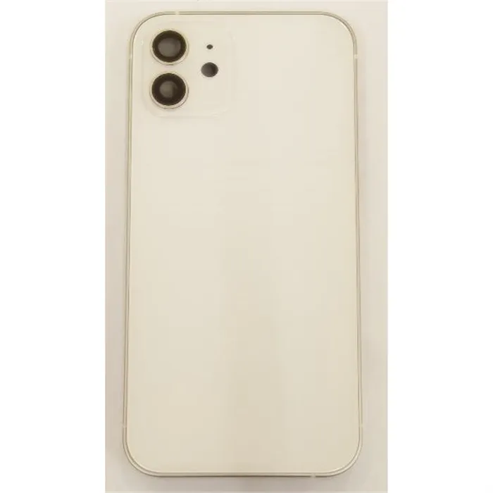 Carcasa central o marco blanco para IPhone 12 A2176 A2399 A2398 A2400 mas tapa trasera mas cubierta