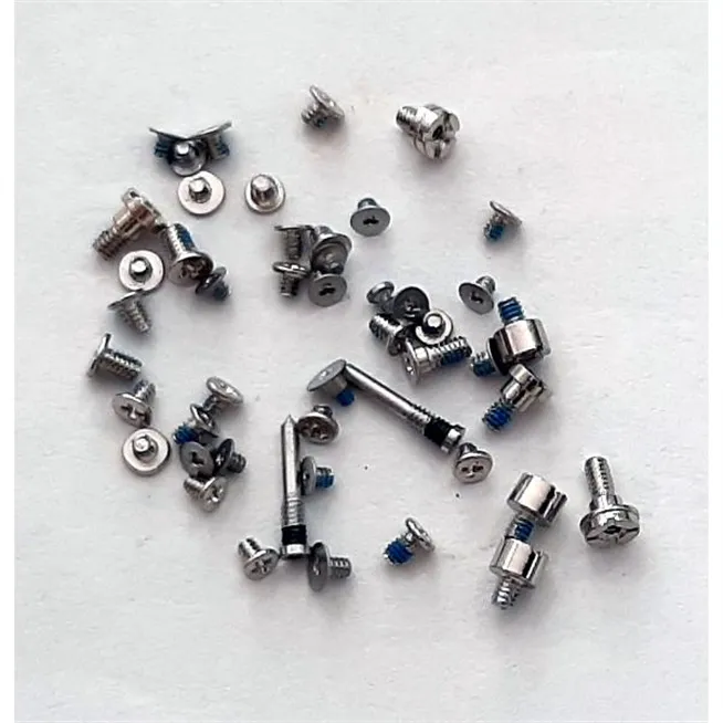 Set tornillos blancos para IPhone 12 Mini A2399 A2176 A2398 A2400 calidad premium
