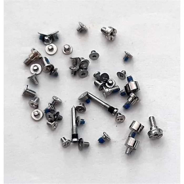 Set tornillos blancos para IPhone 12 Mini A2399 A2176 A2398 A2400 calidad premium