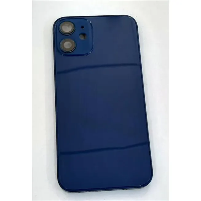 Carcasa trasera mas tapa azul para IPhone 12 Mini A2399 A2176 A2398 A2400