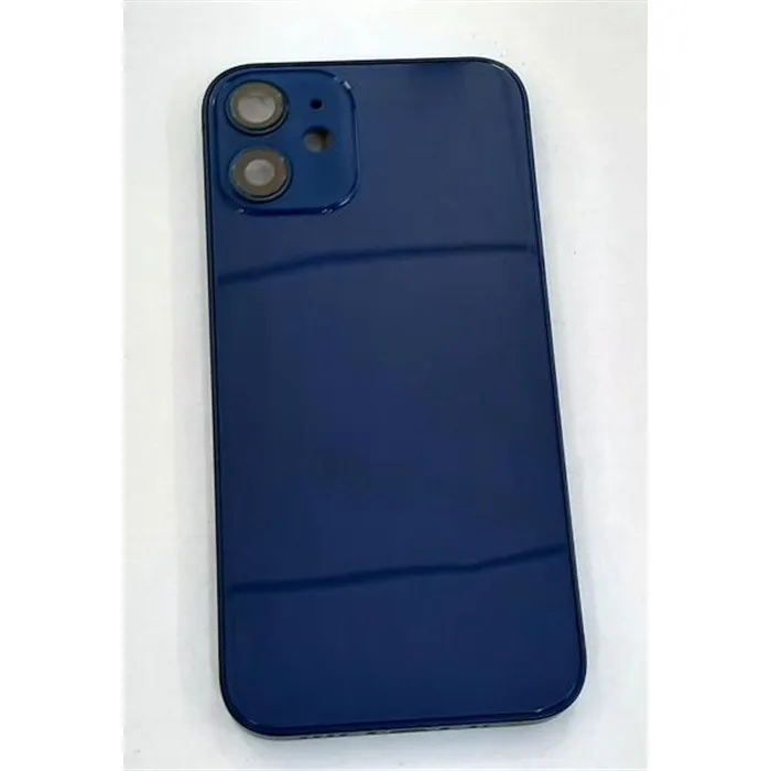 Carcasa trasera mas tapa azul para IPhone 12 Mini A2399 A2176 A2398 A2400