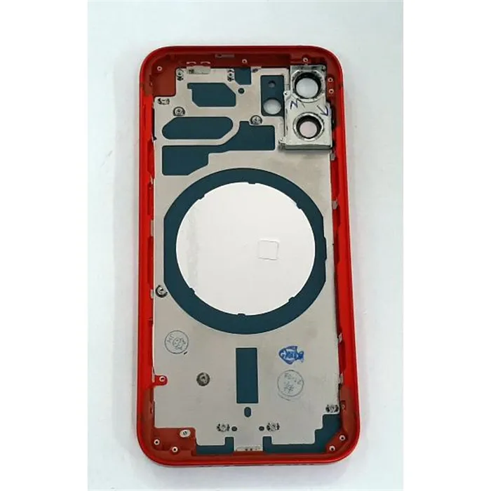 Carcasa trasera mas tapa trasera roja para IPhone 12 Mini A2399 A2176 A2398 A2400