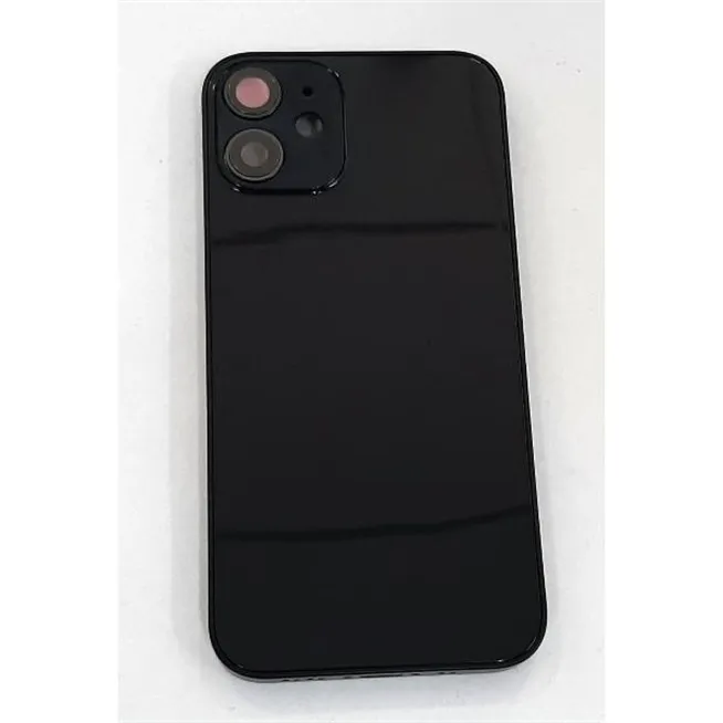 Carcasa trasera mas tapa trasera negra para IPhone 12 Mini A2399 A2176 A2398 A2400