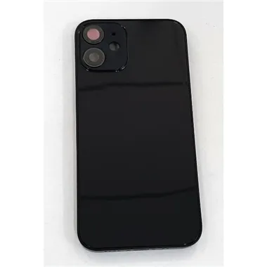 Carcasa trasera mas tapa trasera negra para IPhone 12 Mini A2399 A2176 A2398 A2400