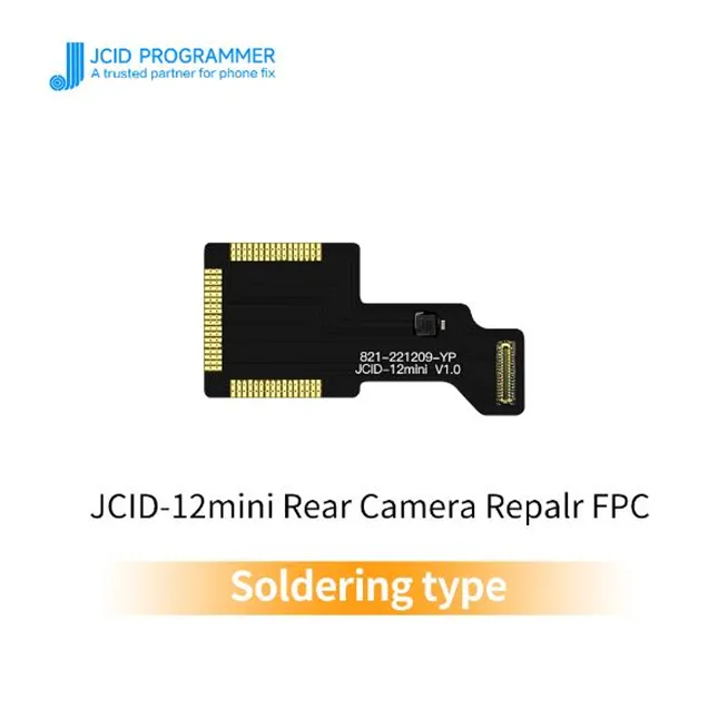 JC flex FPC iPhone 12 Mini sin componentes para reparación camara (necesita soldar)