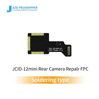 JC flex FPC iPhone 12 Mini sin componentes para reparación camara (necesita soldar)