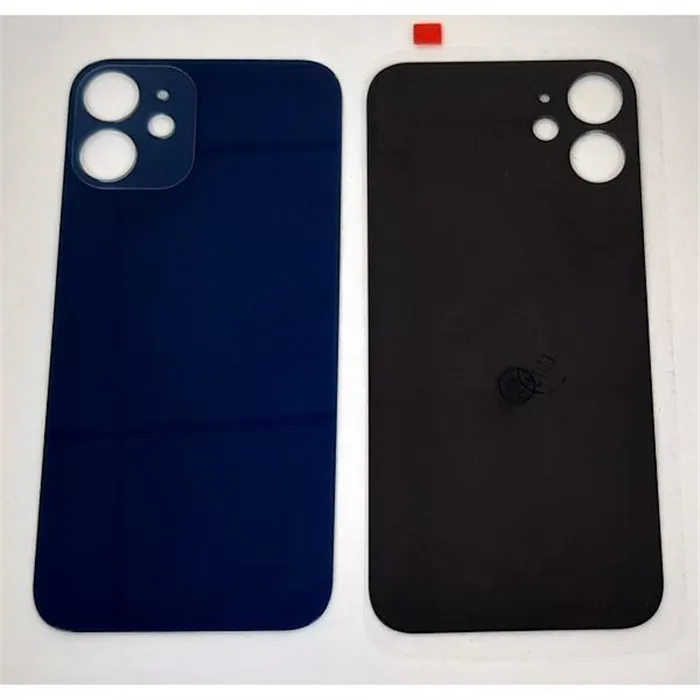 Tapa trasera o tapa bateria azul facil inatalacion para IPhone 12 Mini A2399 A2176 A2398 A2400