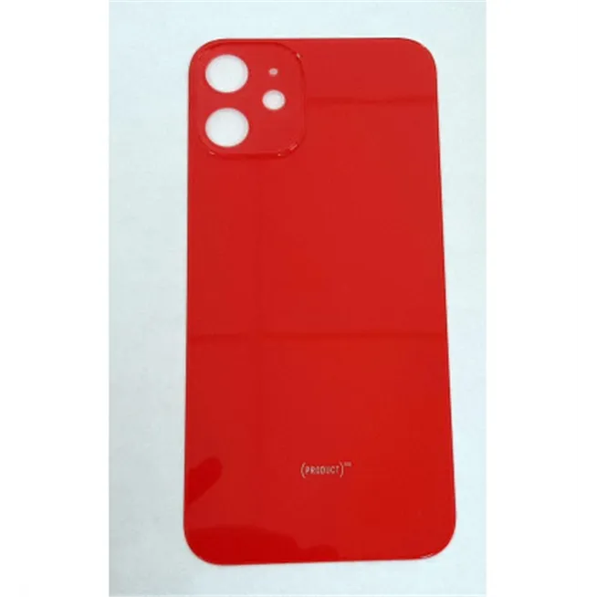 Tapa trasera o tapa bateria roja para Iphone 12 mini