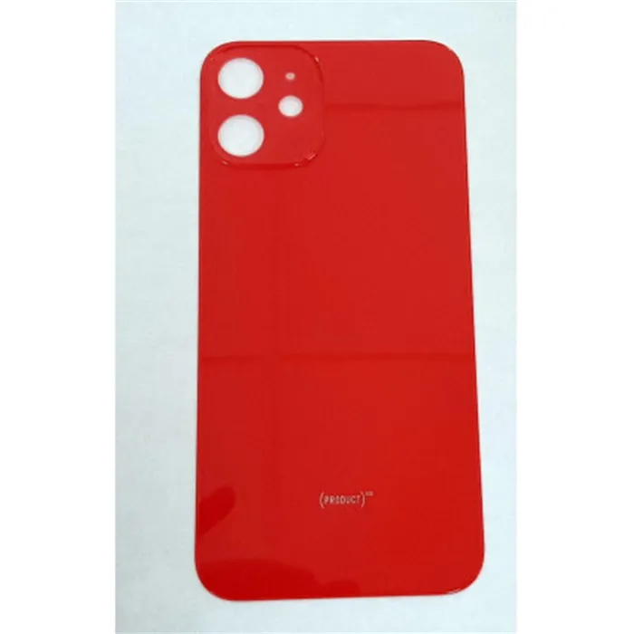 Tapa trasera o tapa bateria roja para Iphone 12 mini