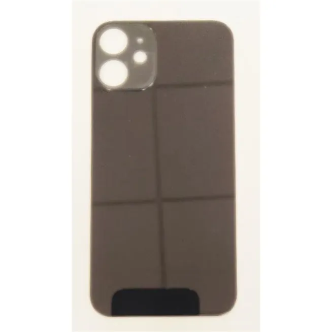 Tapa trasera o tapa bateria negra facil instalacion para IPhone 12 Mini A2399 A2176 A2398 A2400