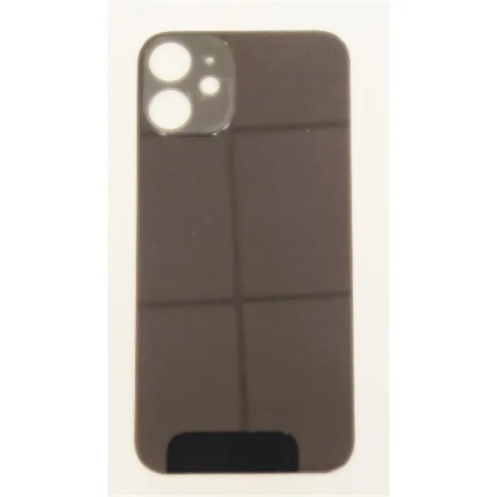 Tapa trasera o tapa bateria negra facil instalacion para IPhone 12 Mini A2399 A2176 A2398 A2400