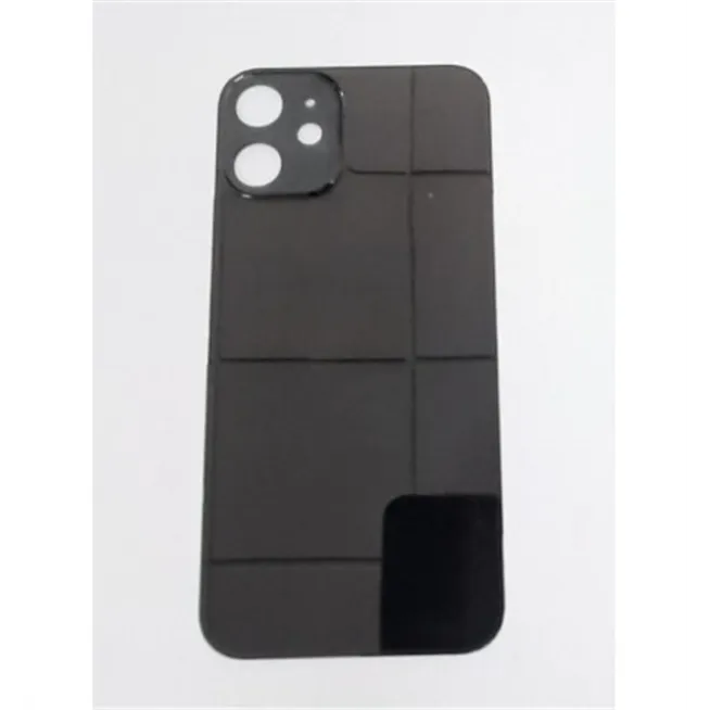 Tapa trasera o tapa bateria negra para Iphone 12 mini