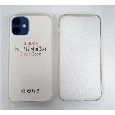 Funda de silicona transparente de 2 mm para IPhone 12 Mini A2399 A2176 A2398 A2400