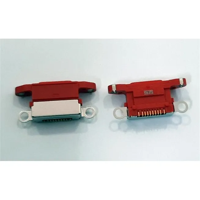 Conector carga rojo para IPhone 12 IPhone 12 Pro A2176 A2399 A2398 A2400 A2407 A2341 A2406 A2408 calidad premium
