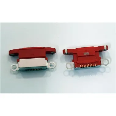 Conector carga rojo para IPhone 12 IPhone 12 Pro A2176 A2399 A2398 A2400 A2407 A2341 A2406 A2408 calidad premium