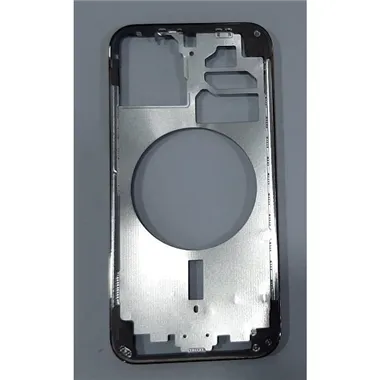 Carcasa central o marco dorado para IPhone 12 Pro A2407 A2341 A2406 A2408 calidad premium
