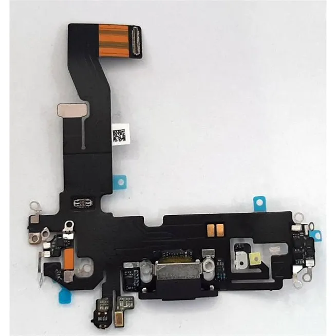 Flex puerto carga negro para IPhone 12 Pro A2407 A2341 A2406 A2408 compatible