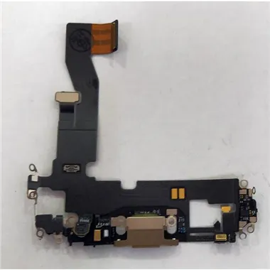 Flex puerto carga dorado para IPhone 12 Pro A2407 A2341 A2406 A2408 calidad premium