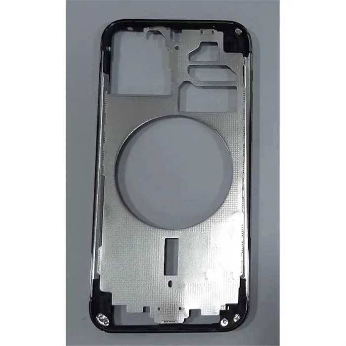 Carcasa central o marco negra para IPhone 12 Pro A2407 A2341 A2406 A2408 calidad premium