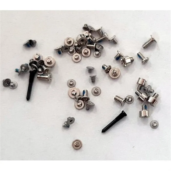 Set tornillos gris para IPhone 12 Pro A2407 A2341 A2406 A2408 calidad premium