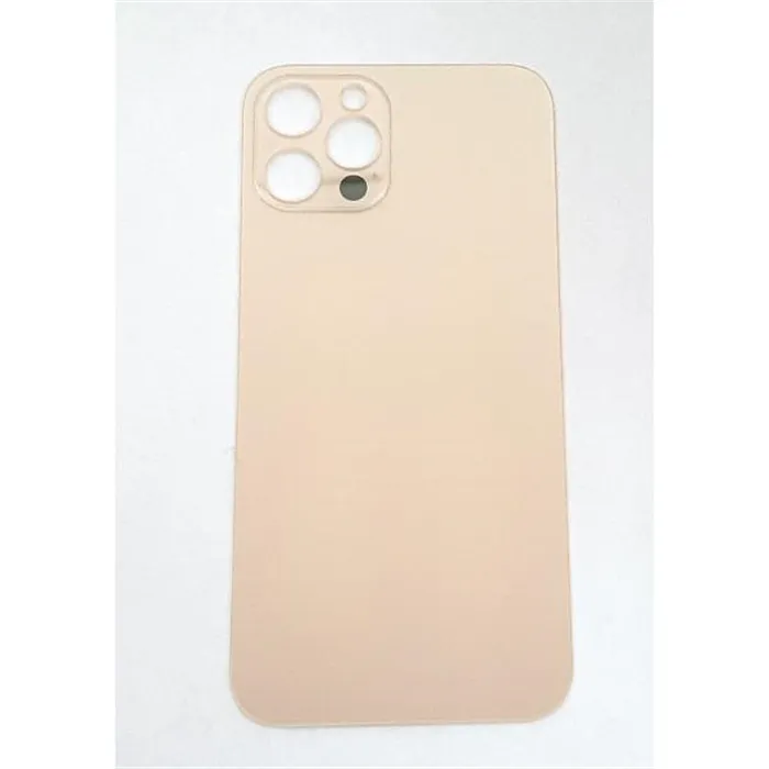 Tapa trasera o tapa bateria dorada facil instalacion para IPhone 12 Pro A2407 A2341 A2406 A2408