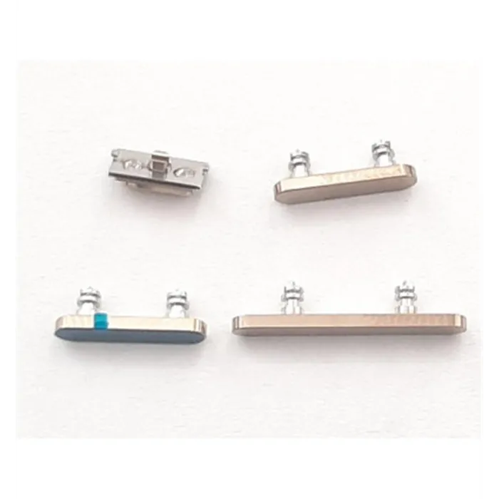 Set botones dorados para IPhone 12 Pro A2407 A2341 A2406 A2408 IPhone 12 Pro Max A2342 A2410 A2411 A2412 calidad pr