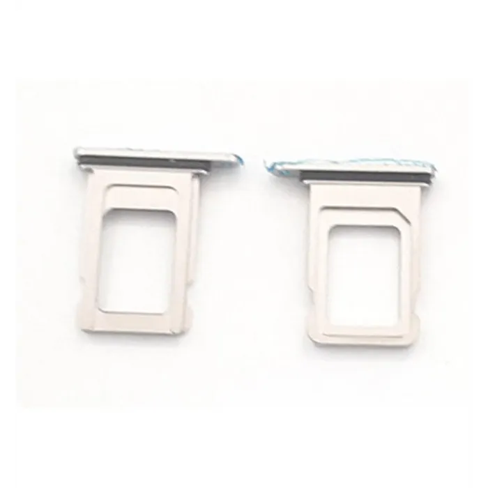 Soporte o bandeja single sim blanca para IPhone 12 Pro A2407 A2341 A2406 A2408 IPhone 12 Pro Max A2342 A2410 A2411