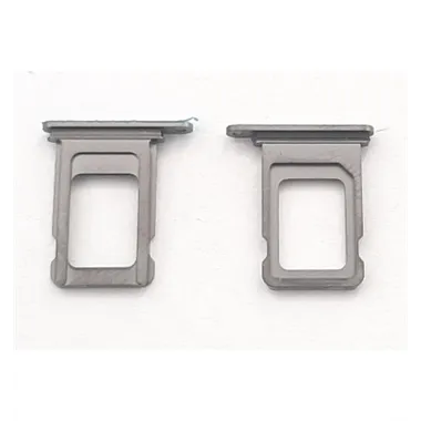 Soporte o bandeja single sim negra para IPhone 12 Pro A2407 A2341 A2406 A2408 IPhone 12 Pro Max A2342 A2410 A2411 A