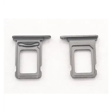 Soporte o bandeja dual sim negra para IPhone 12 Pro A2407 A2341 A2406 A2408 IPhone 12 Pro Max A2342 A2410 A2411 A24