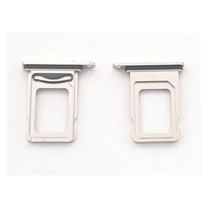 Soporte o bandeja dual sim blanca para IPhone 12 Pro A2407 A2341 A2406 A2408 IPhone 12 Pro Max A2342 A2410 A2411 A2