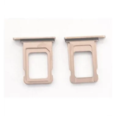 Soporte o bandeja single sim dorada para IPhone 12 Pro A2407 A2341 A2406 A2408 IPhone 12 Pro Max A2342 A2410 A2411