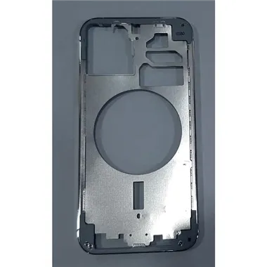 Carcasa central o marco blanco para IPhone 12 Pro A2407 A2341 A2406 A2408 calidad premium
