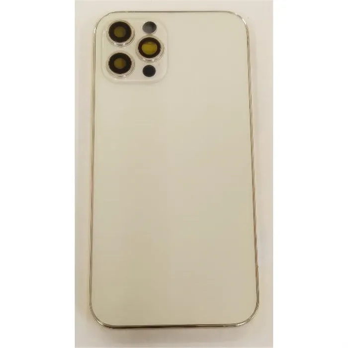 Carcasa central o marco blanco para IPhone 12 Pro A2407 A2341 A2406 A2408 mas tapa trasera mas cubierta