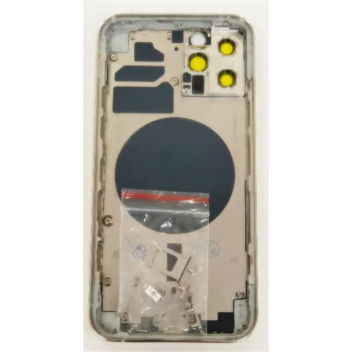 Carcasa central o marco blanco para IPhone 12 Pro A2407 A2341 A2406 A2408 mas tapa trasera mas cubierta