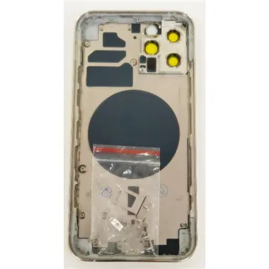 Carcasa central o marco blanco para IPhone 12 Pro A2407 A2341 A2406 A2408 mas tapa trasera mas cubierta