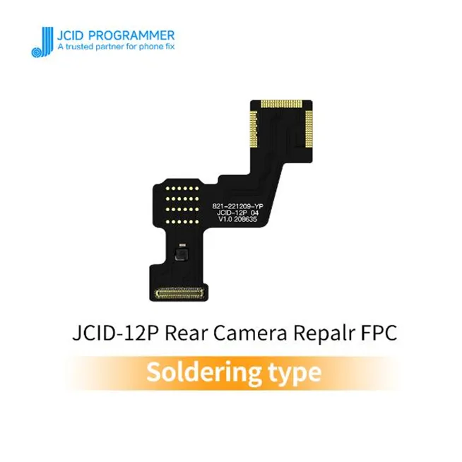 JC flex FPC iPhone 12 Pro sin componentes para reparación camara (necesita soldar)
