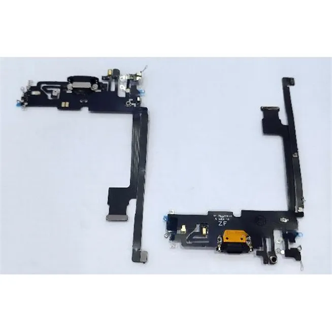 Flex puerto de carga negro para Iphone 12 Pro Max compatible