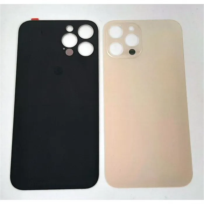 Tapa trasera o tapa bateria dorada facil instalacion para IPhone 12 Pro Max A2342 A2410 A2411 A2412