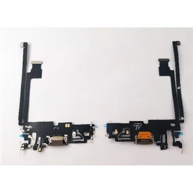 Flex puerto de carga dorado para Iphone 12 Pro Max compatible