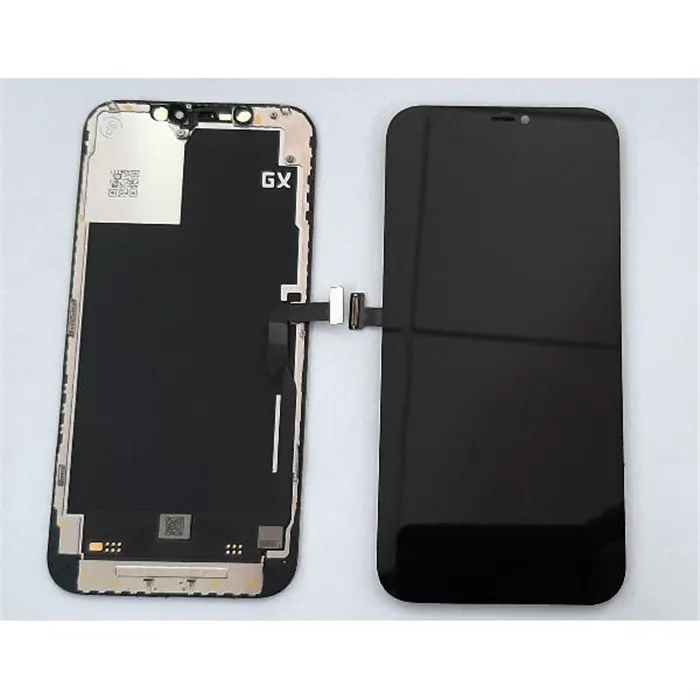 Nueva version Pantalla GX soft oled para IPhone 12 Pro Max mas tactil negro compatible