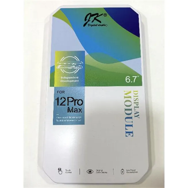 Pantalla LCD INCELL iPhone 12 Pro Max A2411 A2342 A2410 A2412 JK FHD mas tactil negro