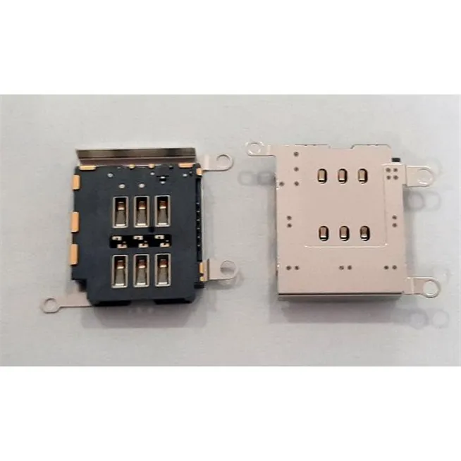 Lector dual sim para IPhone 12 Pro Max A2342 A2410 A2411 A2412 calidad premium
