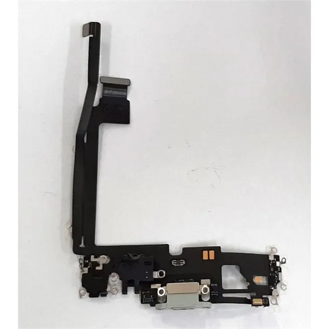 Flex puerto carga blanco para IPhone 12 Pro Max A2342 A2410 A2411 A2412 calidad premium