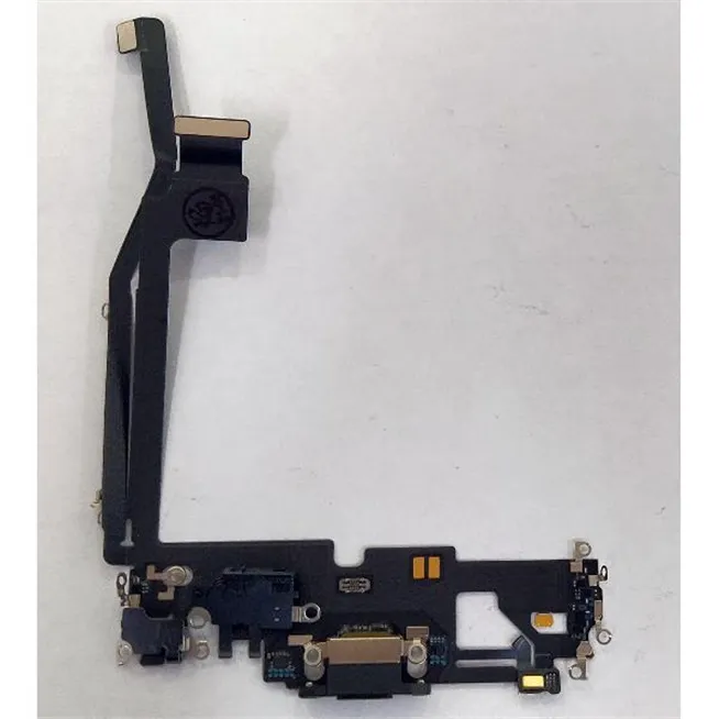 Flex puerto carga negro para IPhone 12 Pro Max A2342 A2410 A2411 A2412 calidad premium