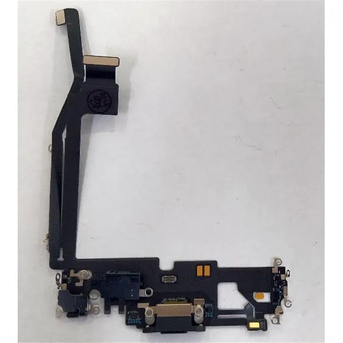 Flex puerto carga negro para IPhone 12 Pro Max A2342 A2410 A2411 A2412 calidad premium