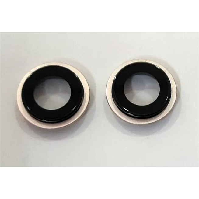 Set 2 cubierta camara blanca para IPhone 13 IPhone 13 Mini calidad premium