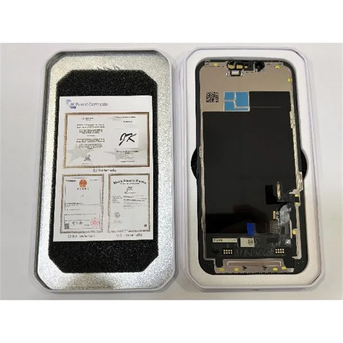 Pantalla LCD INCELL iPhone 13 A2633 A2482 A2631 A2634 A2635 JK FHD mas tactil negro